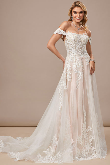 Robe Trapèze Étoile Florale