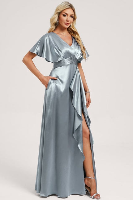 Robe Trapeze Demoiselle D Honneur - gallery 1