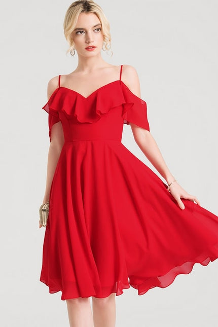 Robe Trapèze Émeraude Volante