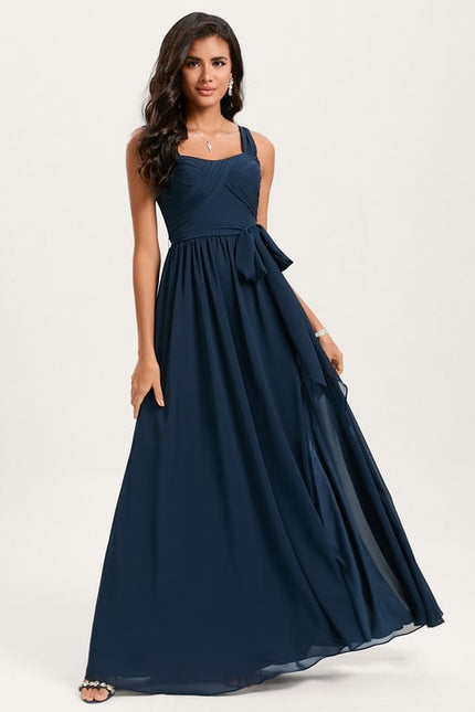 Robe Trapèze Flottante Aqua - gallery 2