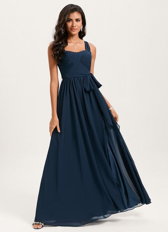 Robe Trapèze Flottante Aqua - gallery 2