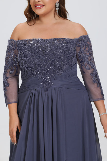 Robe Trapèze Élégance Ombre Luxe - gallery 7