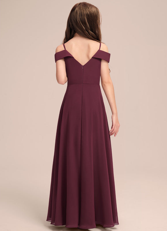 Robe Trapèze Rouge Velours Flottant - gallery 4