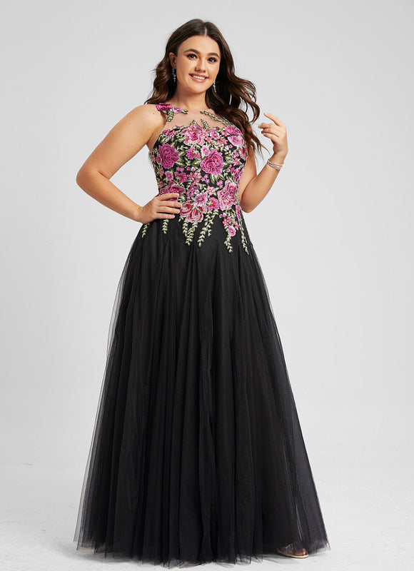 Robe Trapèze Fleur De Sombrelle - gallery 7