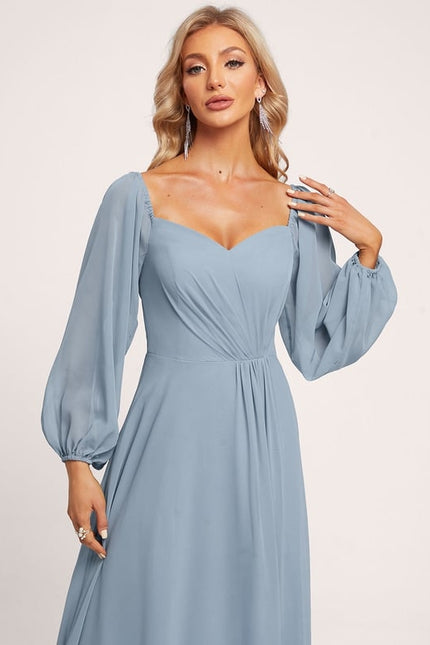 Robe Trapèze Éventail Douceur - gallery 5