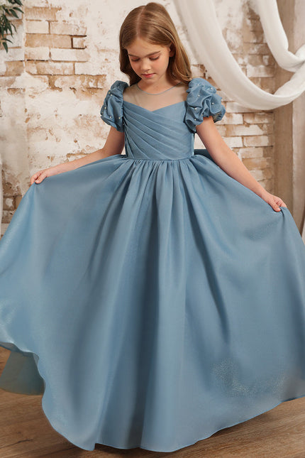 Robe Trapèze Ciel Satiné - gallery 8