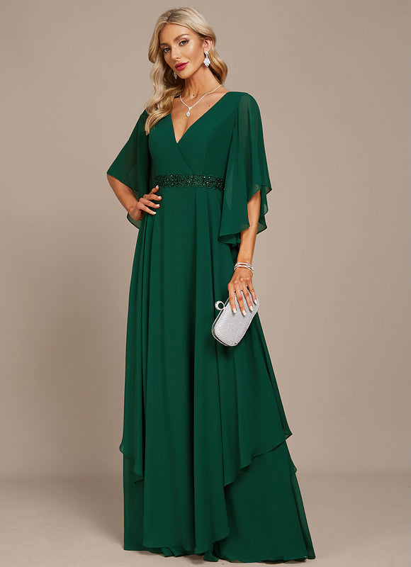 Robe Trapèze Émeraude Délirante - gallery 1