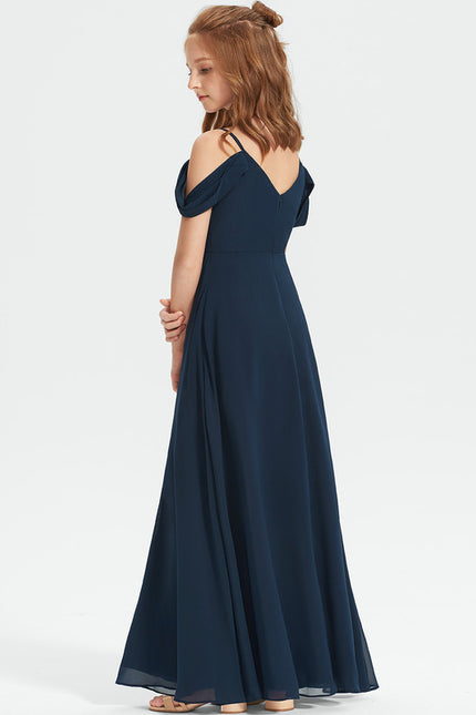 Robe Trapèze Rouge Velours Flottant - gallery 4
