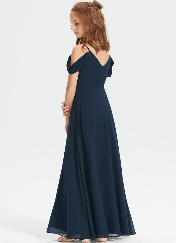 Robe Trapèze Rouge Velours Flottant - gallery 4