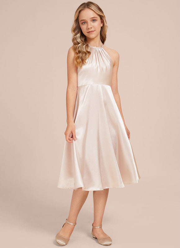 Robe Trapèze Éclat De Soie