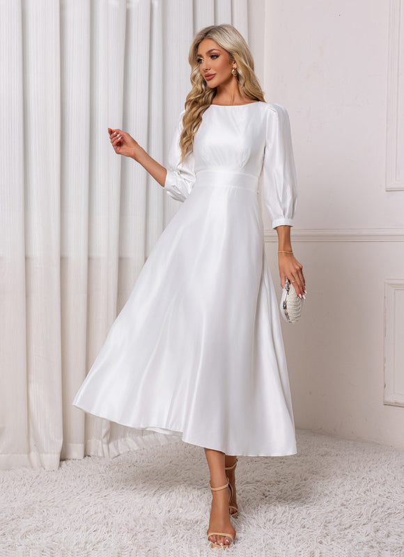 Robe Trapèze Midi Lumineuse - gallery 3