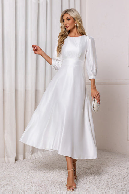 Robe Trapèze Midi Lumineuse - gallery 3