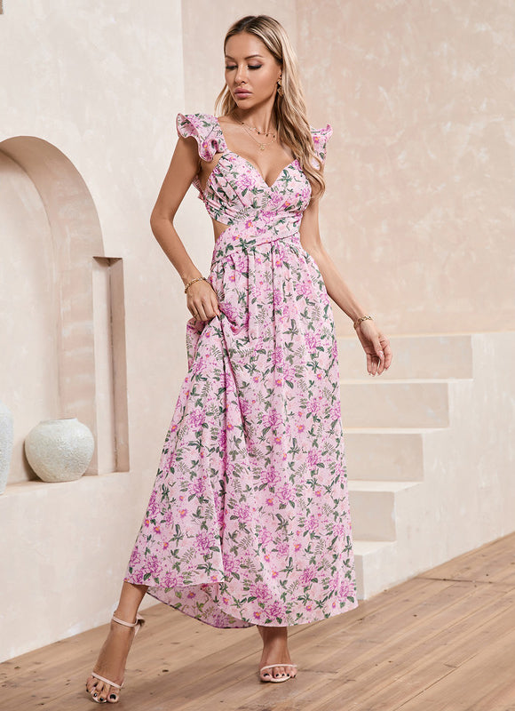Robe Trapèze Rêverie Florale - gallery 6