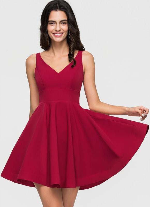 Robe Trapèze Rêve De Rose