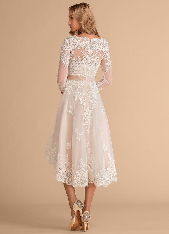 Robe Trapèze Élégance Organza Couture - gallery 1