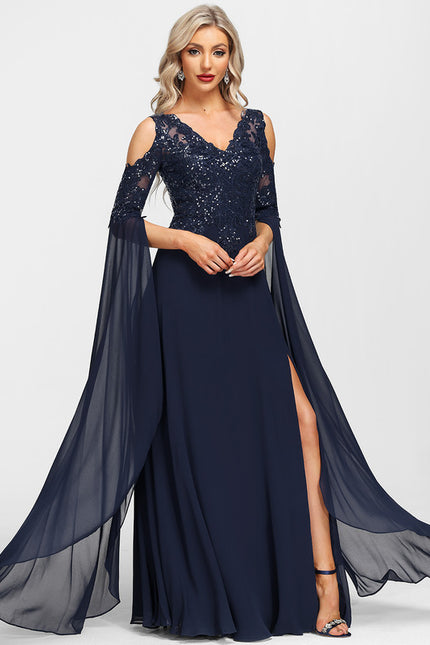 Robe Trapèze Éclat De Violettes - gallery 6