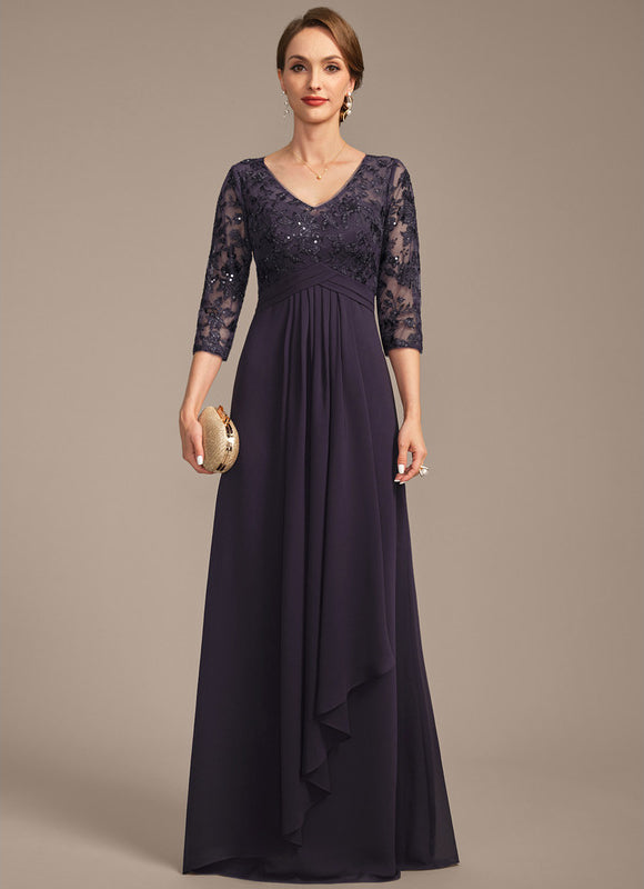 Robe Trapèze Élite Dentelle - gallery 1