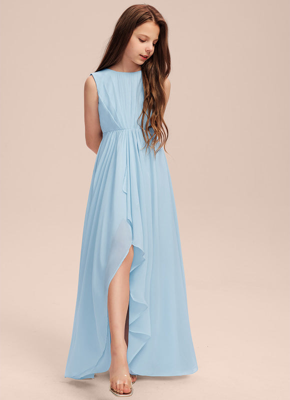 Robe Trapèze Bordeaux Flottante - gallery 4