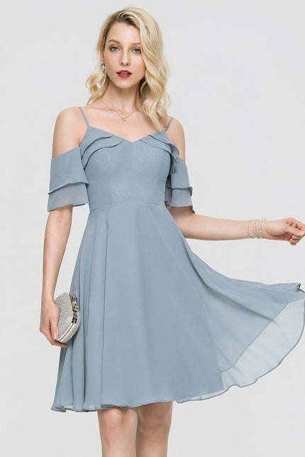 Robe Trapèze Brise Dazur Éthérée - gallery 1