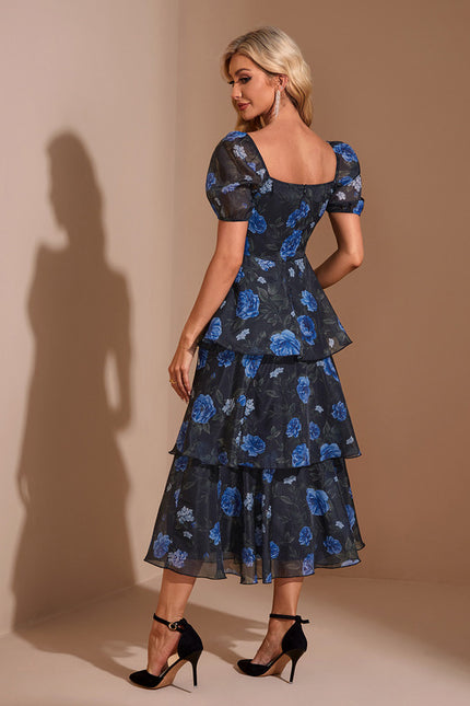 Robe Trapèze Midi Volante Chic - gallery 2