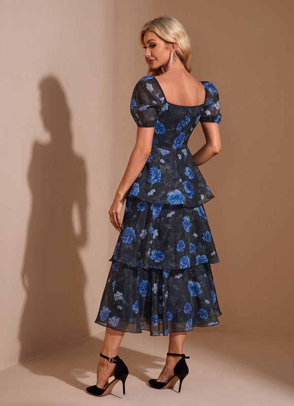 Robe Trapèze Midi Volante Chic - gallery 2