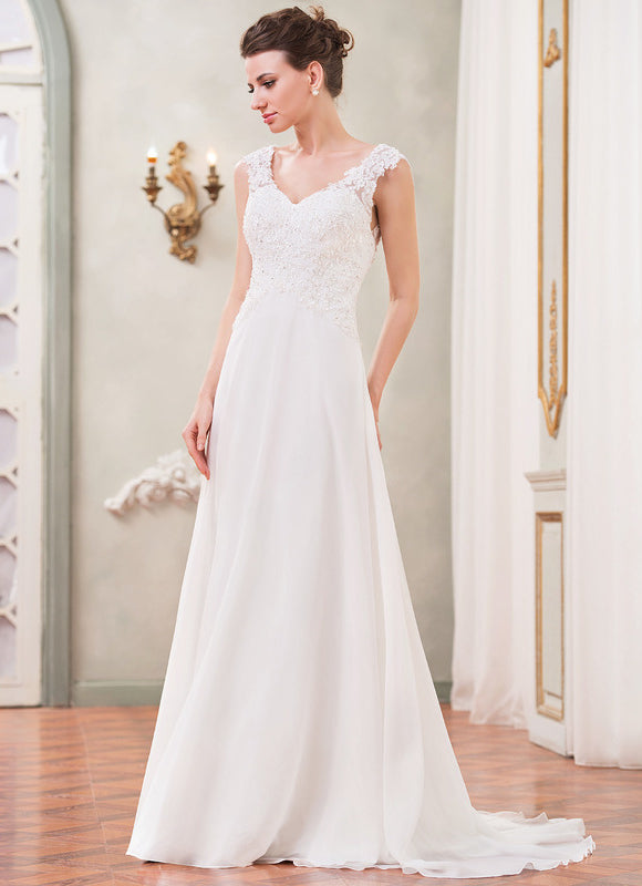Robe Trapèze Éthérée Perles - gallery 7