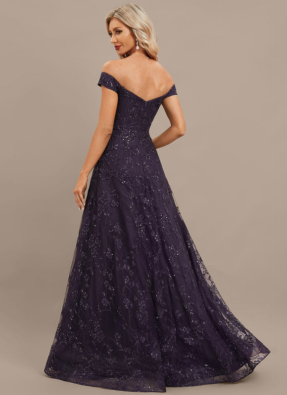Robe Trapèze Élégance Violette - gallery 6