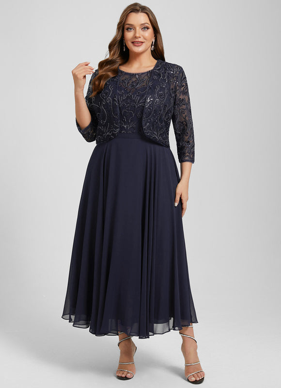 Robe Trapèze Symphonie Marine - gallery 8