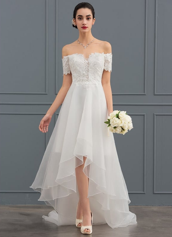 Robe Trapèze Éclat Organza - gallery 1