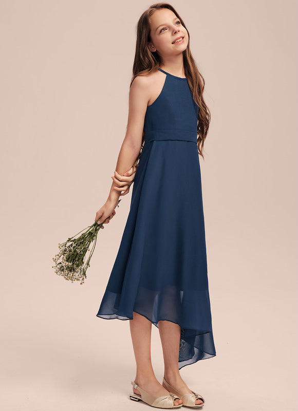 Robe Trapèze Aérienne Azur - gallery 3