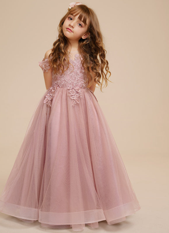 Robe Trapèze Rose Éthérée - gallery 9
