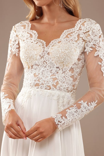 Robe Trapèze Éthérée Lumineuse - gallery 5