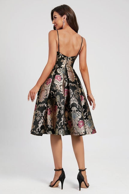 Robe Trapèze Flamme Royale - gallery 1