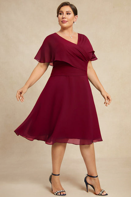 Robe Trapèze Vigne Bordeaux - gallery 6