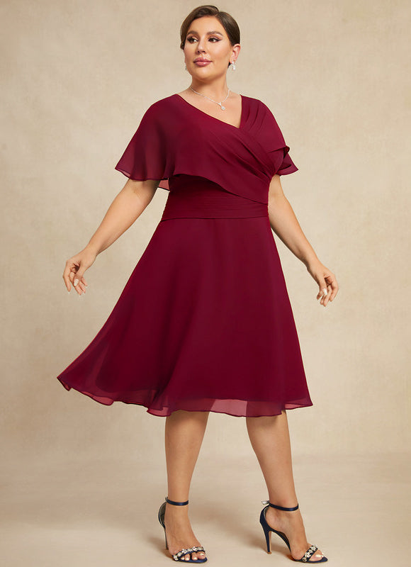 Robe Trapèze Vigne Bordeaux - gallery 6