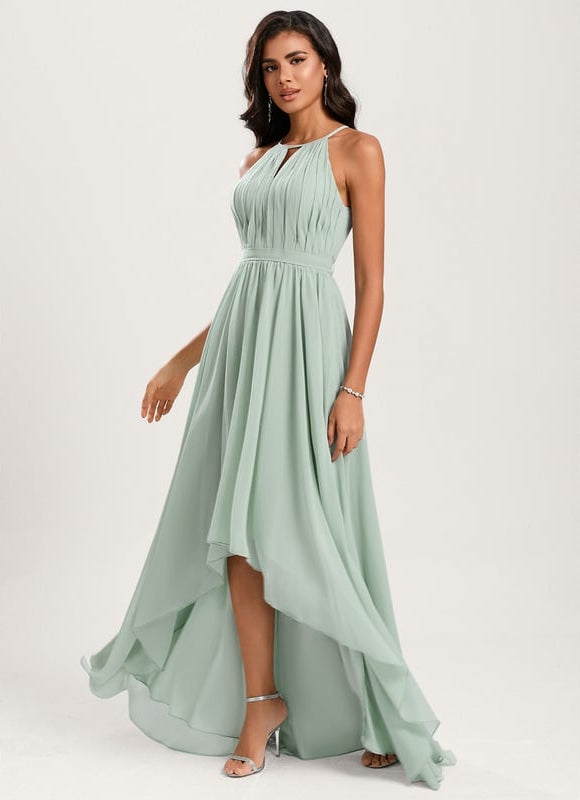 Robe Trapèze Chiffon Éthérée - gallery 3