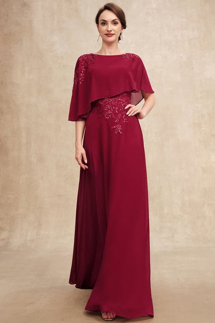 Robe Trapèze Rouge Serenité