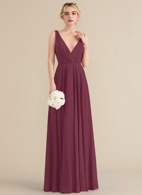 Robe Trapèze Bordeaux Élégance - gallery 4
