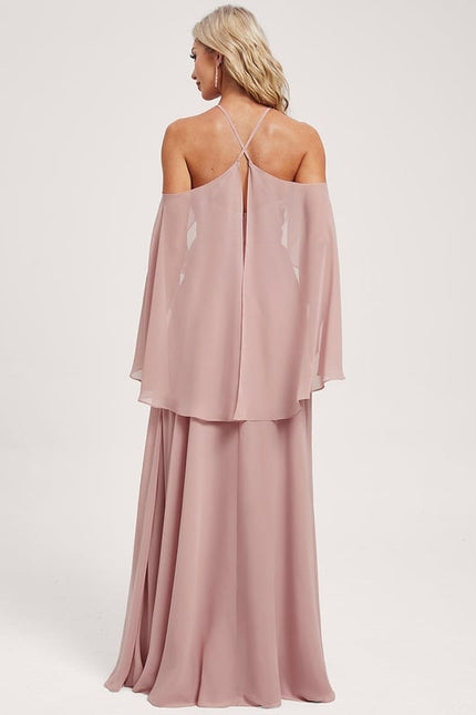 Robe Trapèze Rose Légère - gallery 8