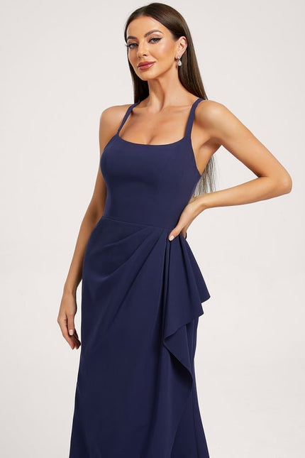 Robe Trapèze Fluide Élégante - gallery 1