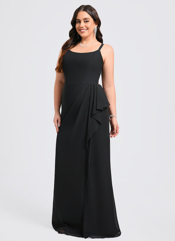 Robe Trapèze Flottante Aqua - gallery 7