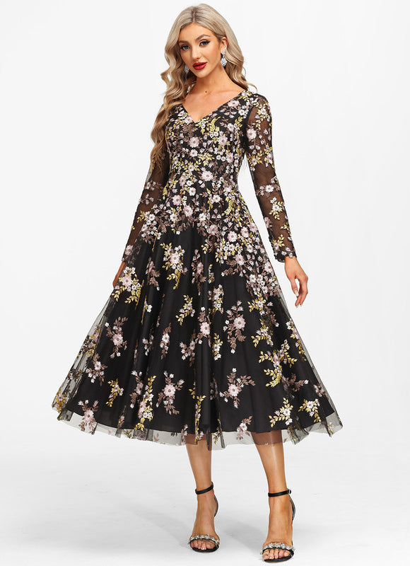 Robe Trapèze Flora Couture