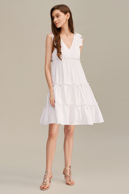 Robe Trapèze Verte Chic - gallery 1