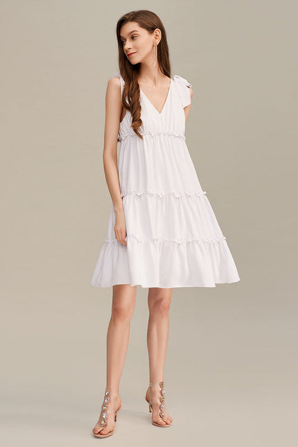 Robe Trapèze Verte Chic - gallery 1