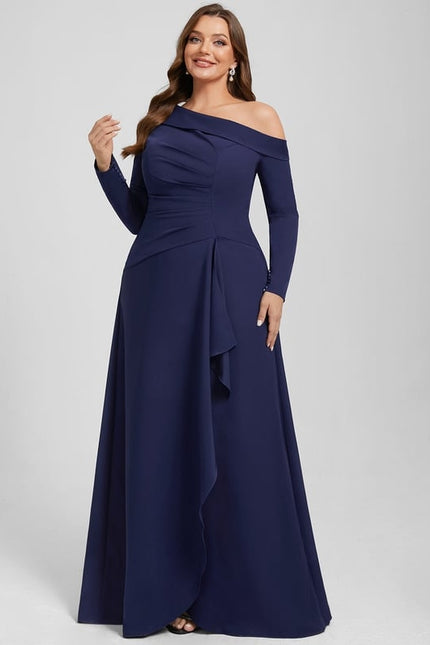 Robe Trapèze Col Unique Fluidité - gallery 6