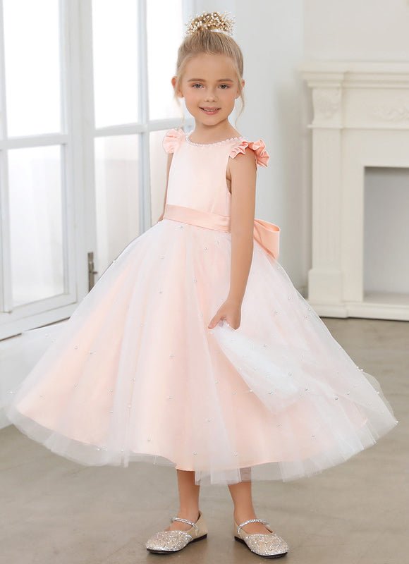 Robe Trapèze Satinée Lumineuse - gallery 2