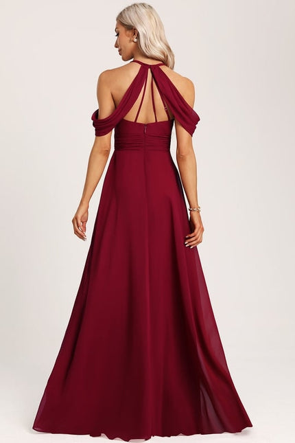 Robe Trapèze Évanescence Florale - gallery 1