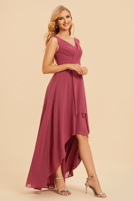 Robe Trapèze Fluide Asymétrique - gallery 4