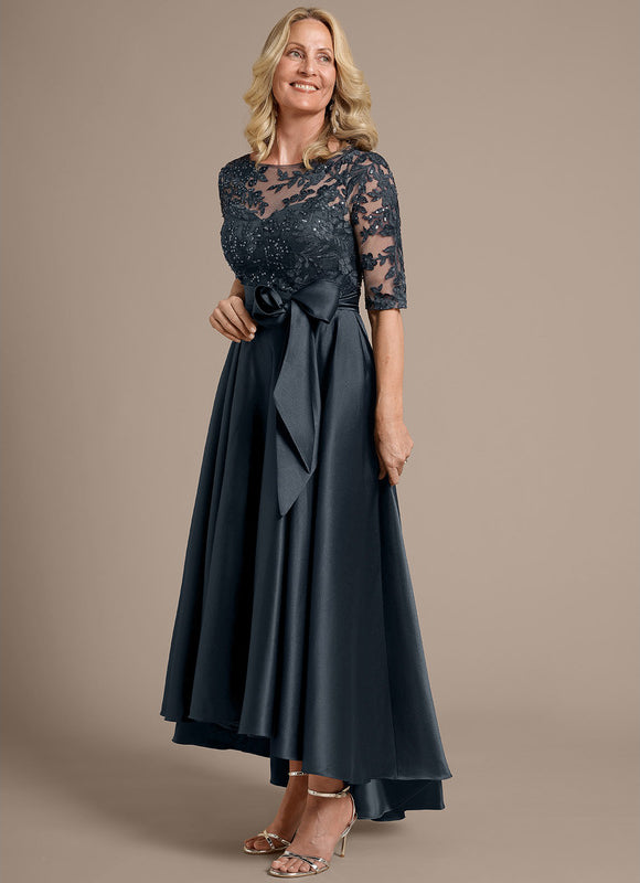 Robe Trapèze Éclat Sombre - gallery 5