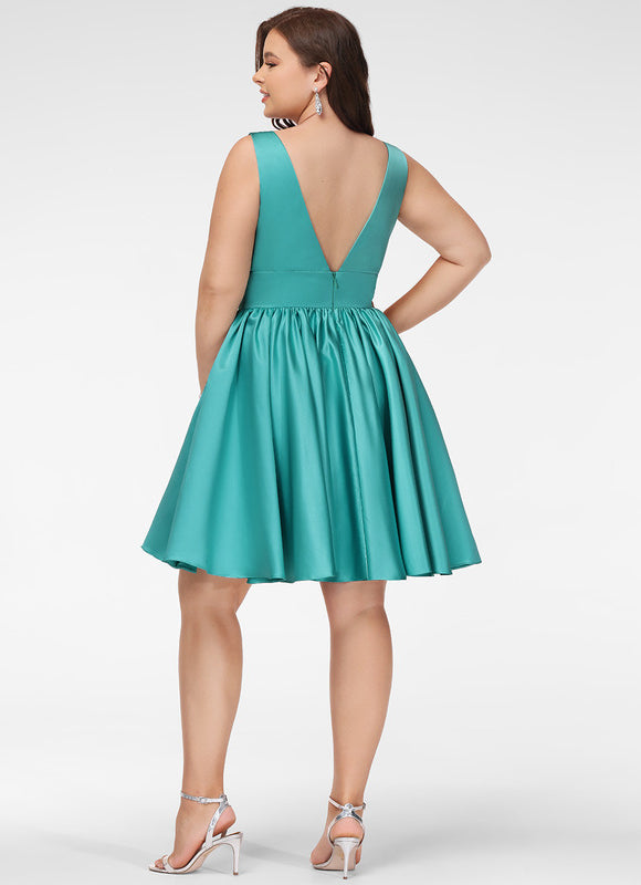 Robe Trapèze Nuit Satinée - gallery 8